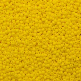 10-01034, Czech 22g Opaque Gold Yellow