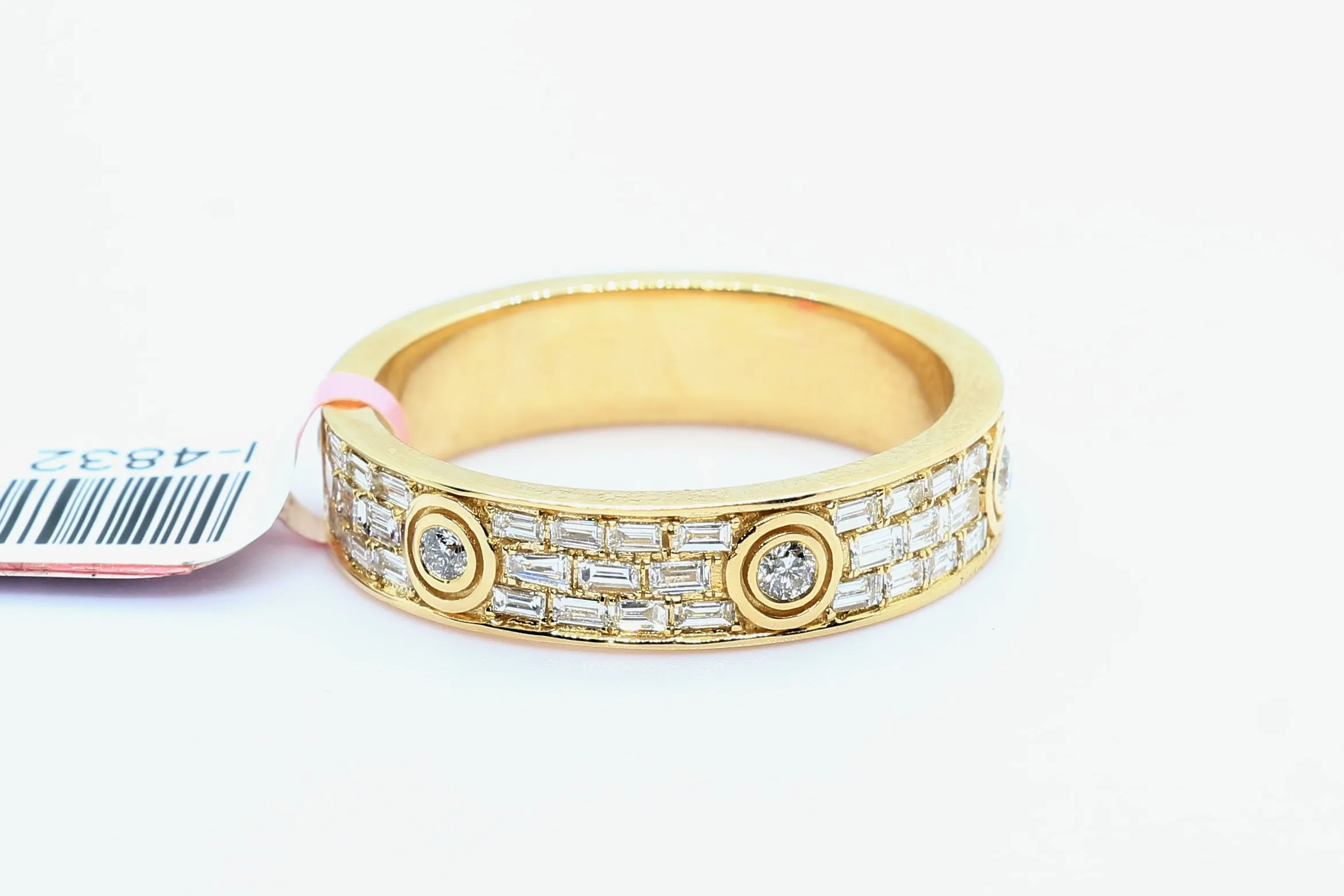 10K Yellow Gold Diamond Band 1.46Ctw