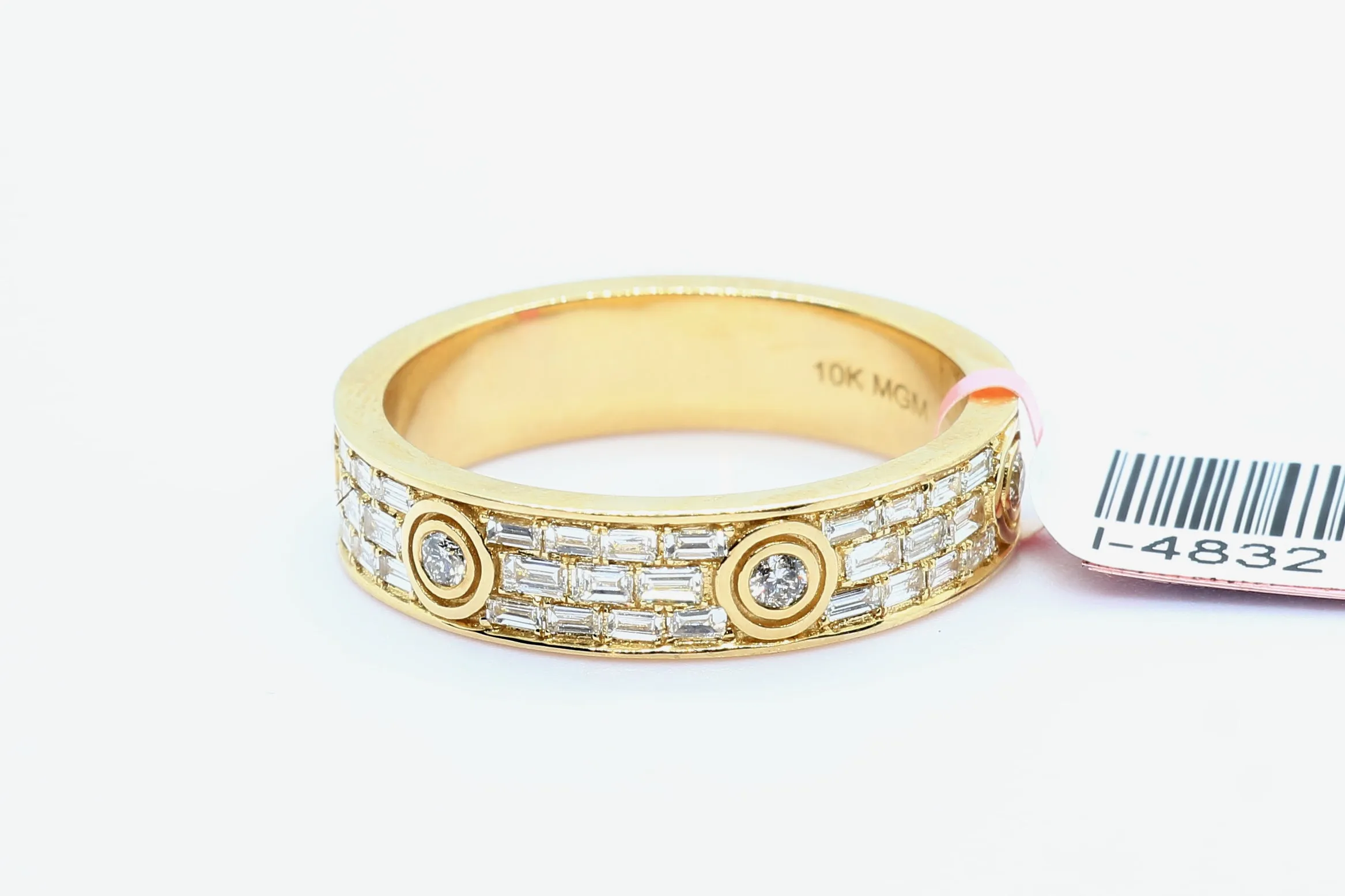 10K Yellow Gold Diamond Band 1.46Ctw