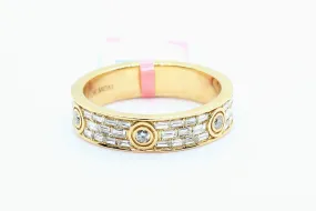 10K Yellow Gold Diamond Band 1.46Ctw