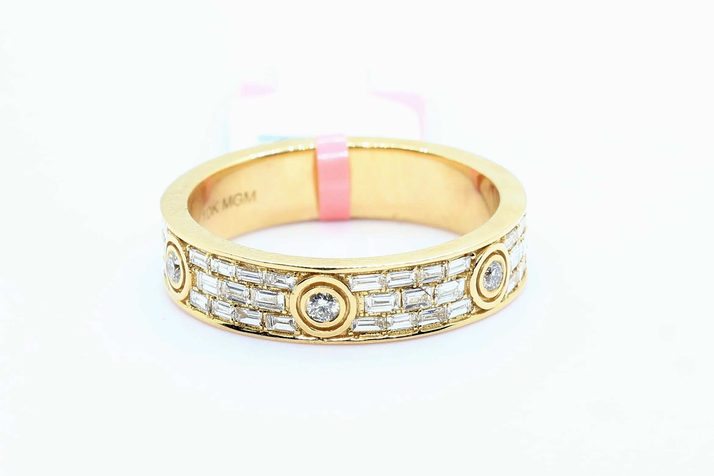 10K Yellow Gold Diamond Band 1.46Ctw