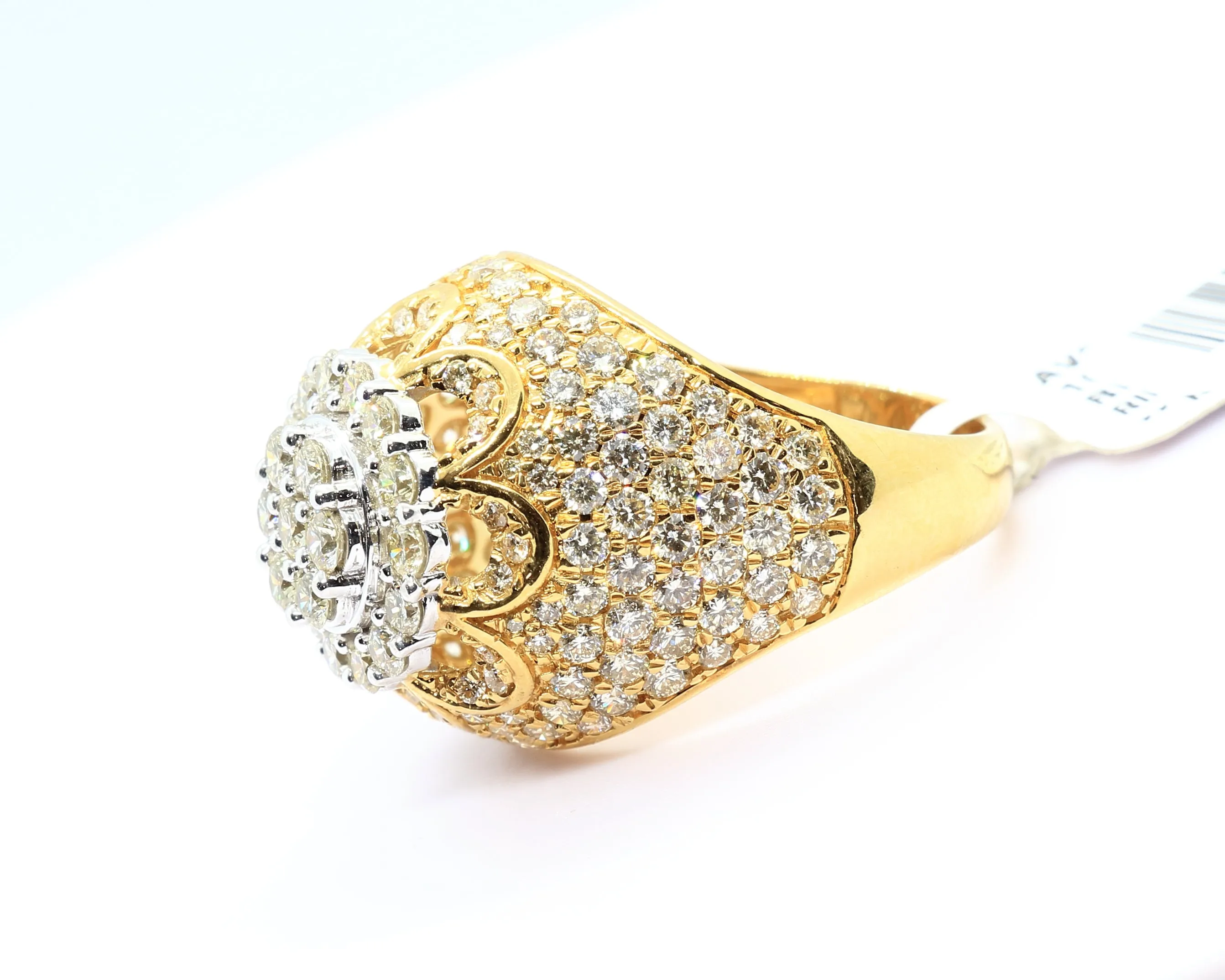 10k Yellow Gold Round Ring