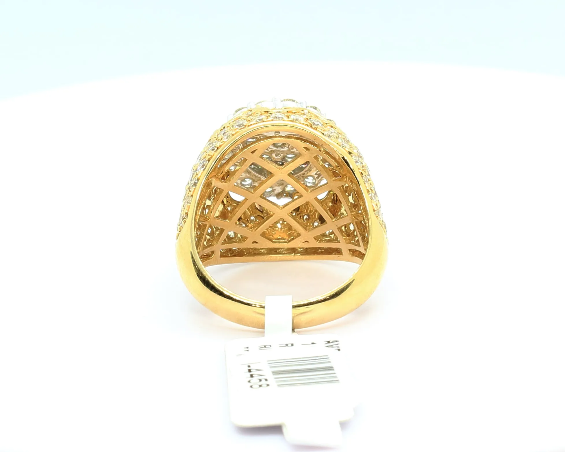 10k Yellow Gold Round Ring