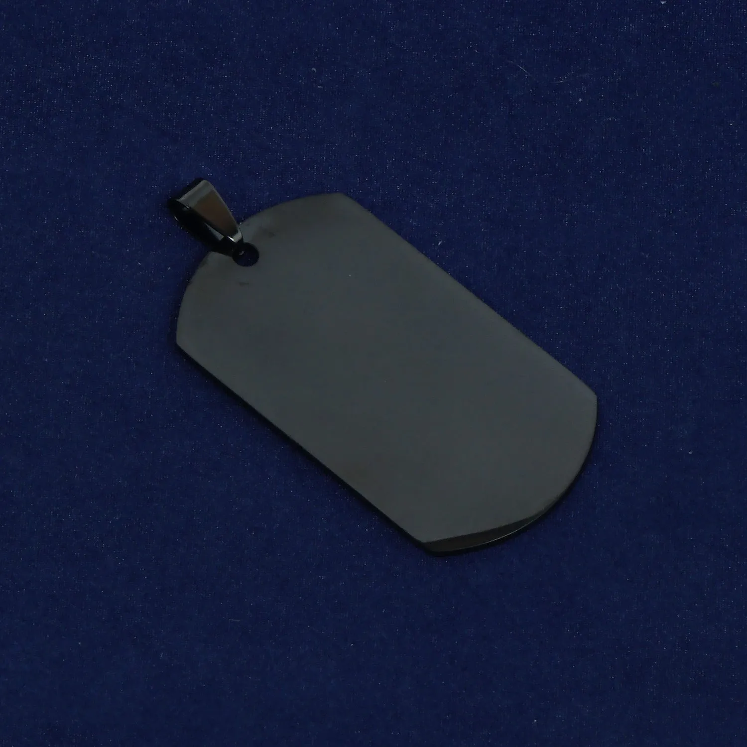 10PCS Shiny Stainless Steel Dog Tag, 50*28mm Rectangle Dog Pendants, Blank Pet Tags 103675