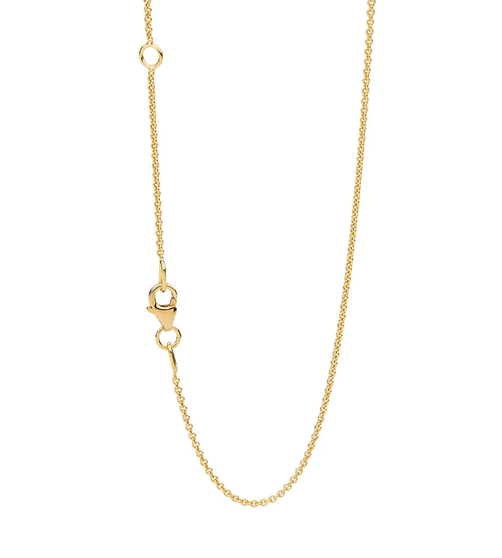 18ct Gold Trace Chain