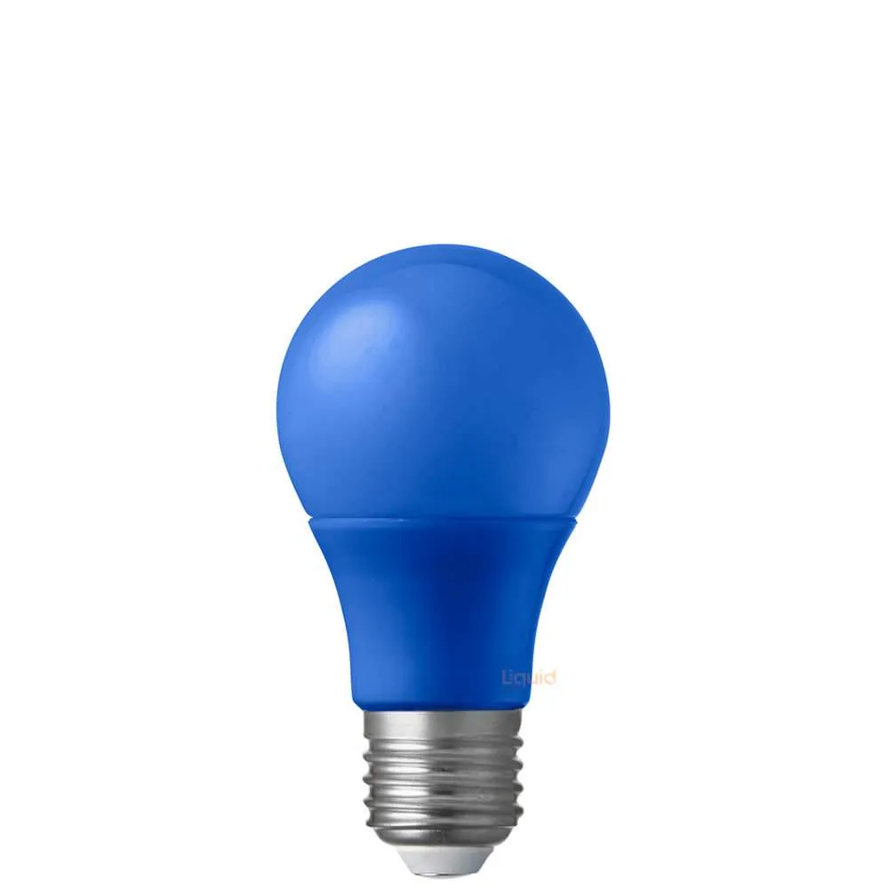 5W Blue GLS LED Light Bulb E27