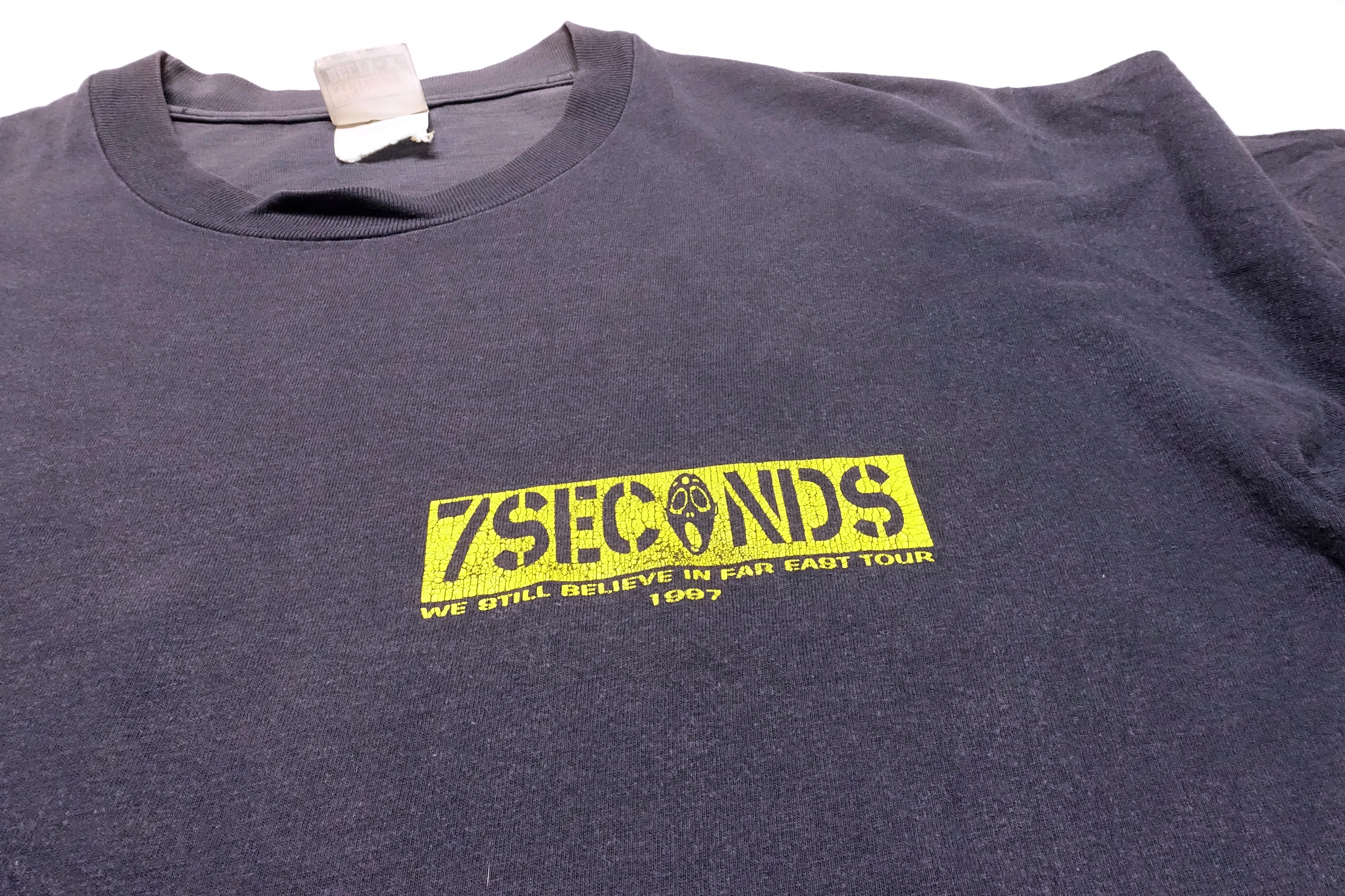 7 Seconds  ‎–  We Still Believe In Far East 1997 Tour Shirt Size Large