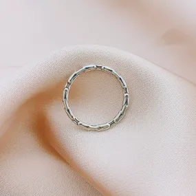 925 Silver Plain Ring