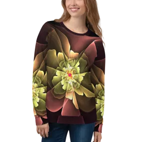 Abstract Flower 04 Unisex Sweatshirt