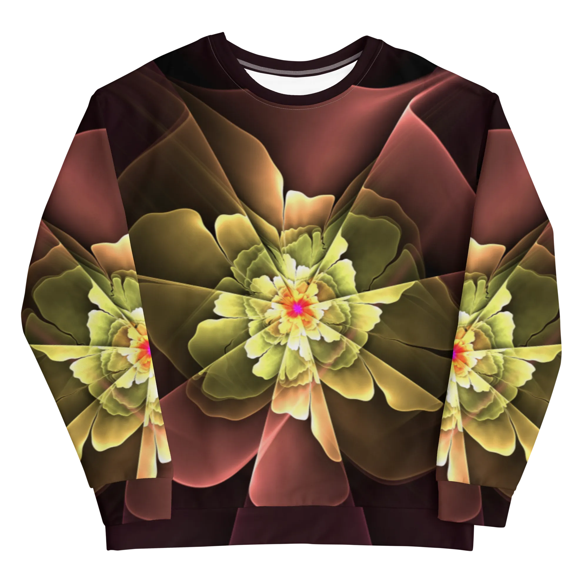 Abstract Flower 04 Unisex Sweatshirt