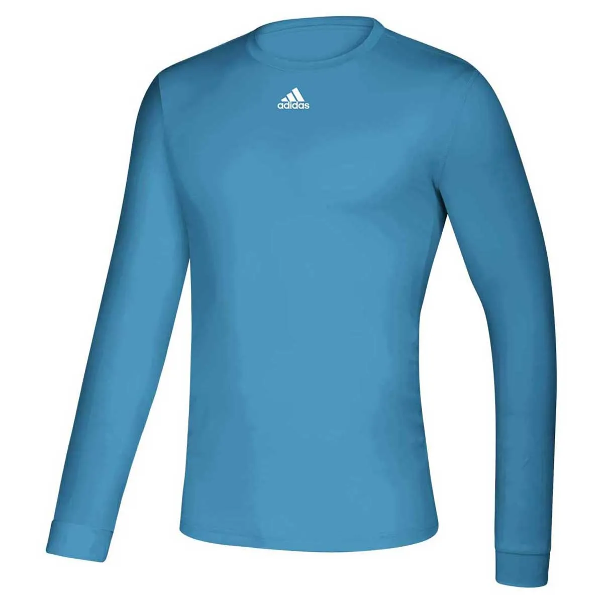 adidas Men's Light Blue Creator Long Sleeve Tee