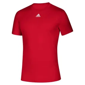 adidas Men's Power Red Creator Short Sleeve Tee