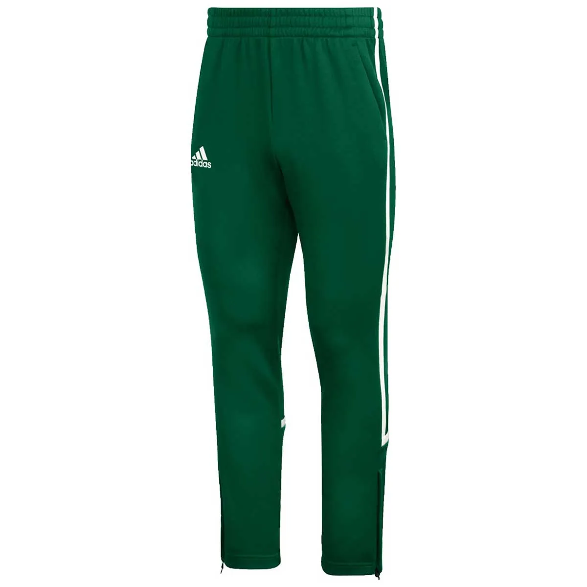 adidas Men's Team Dark Green/Team Dark Green/White Under The Lights Pant