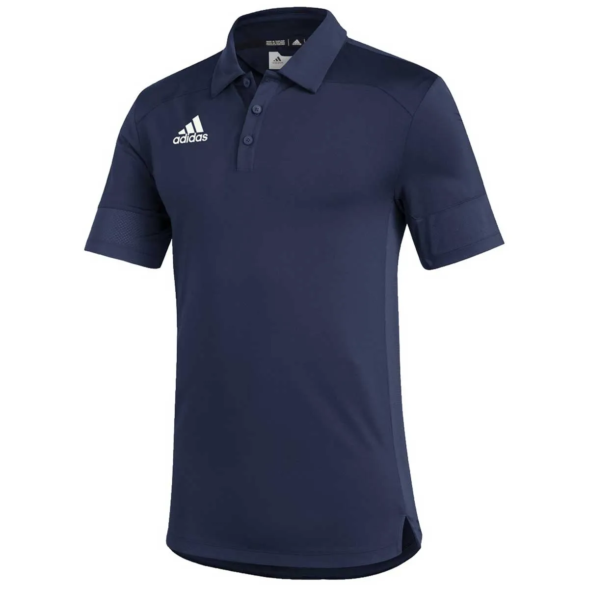 adidas Men's Team Navy Blue/White Under The Lights Coaches Polo