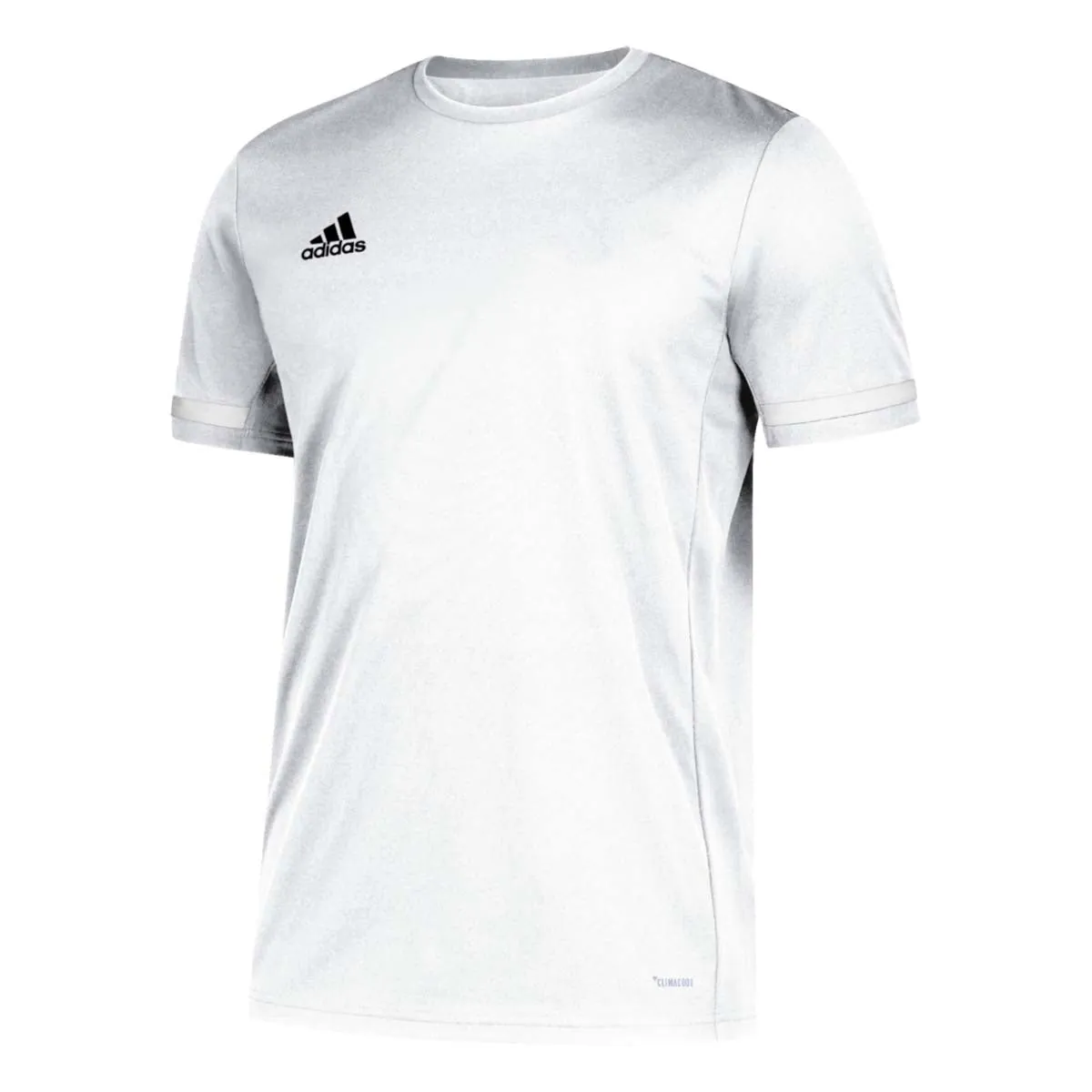 adidas Men's White/Black Team 19 Short Sleeve Jersey