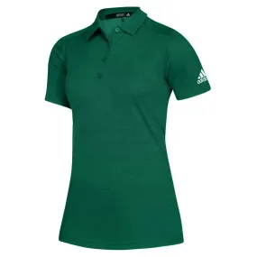 adidas Women's Dark Green Melange/White Game Mode Polo