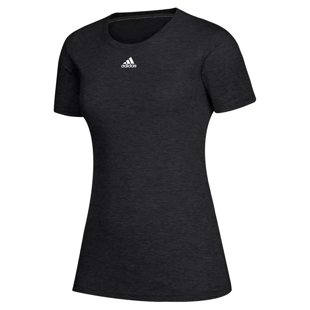 adidas Women's Dark Grey Heathered Creator Short Sleeve Tee