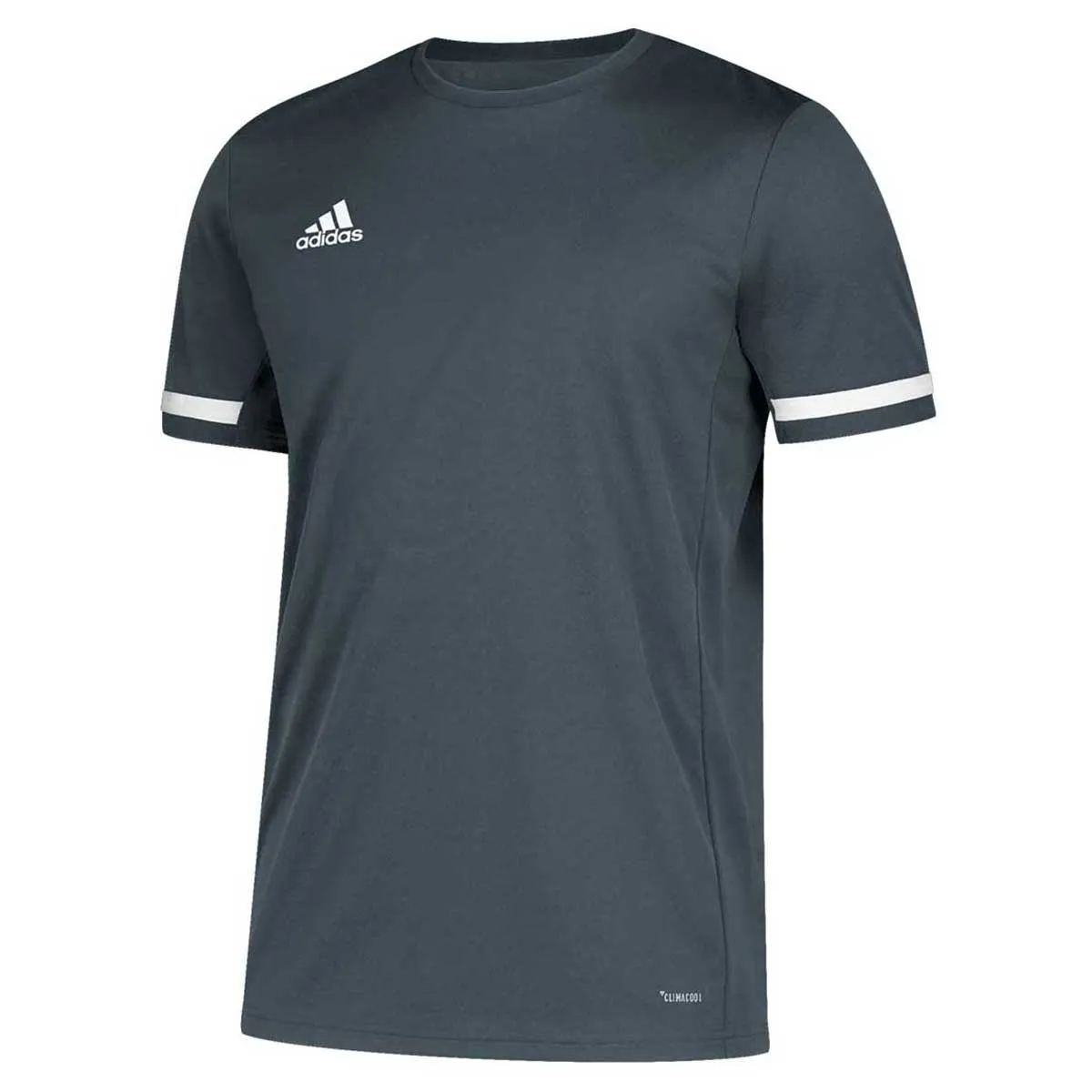 adidas Women's Grey/White Team 19 Short Sleeve Jersey