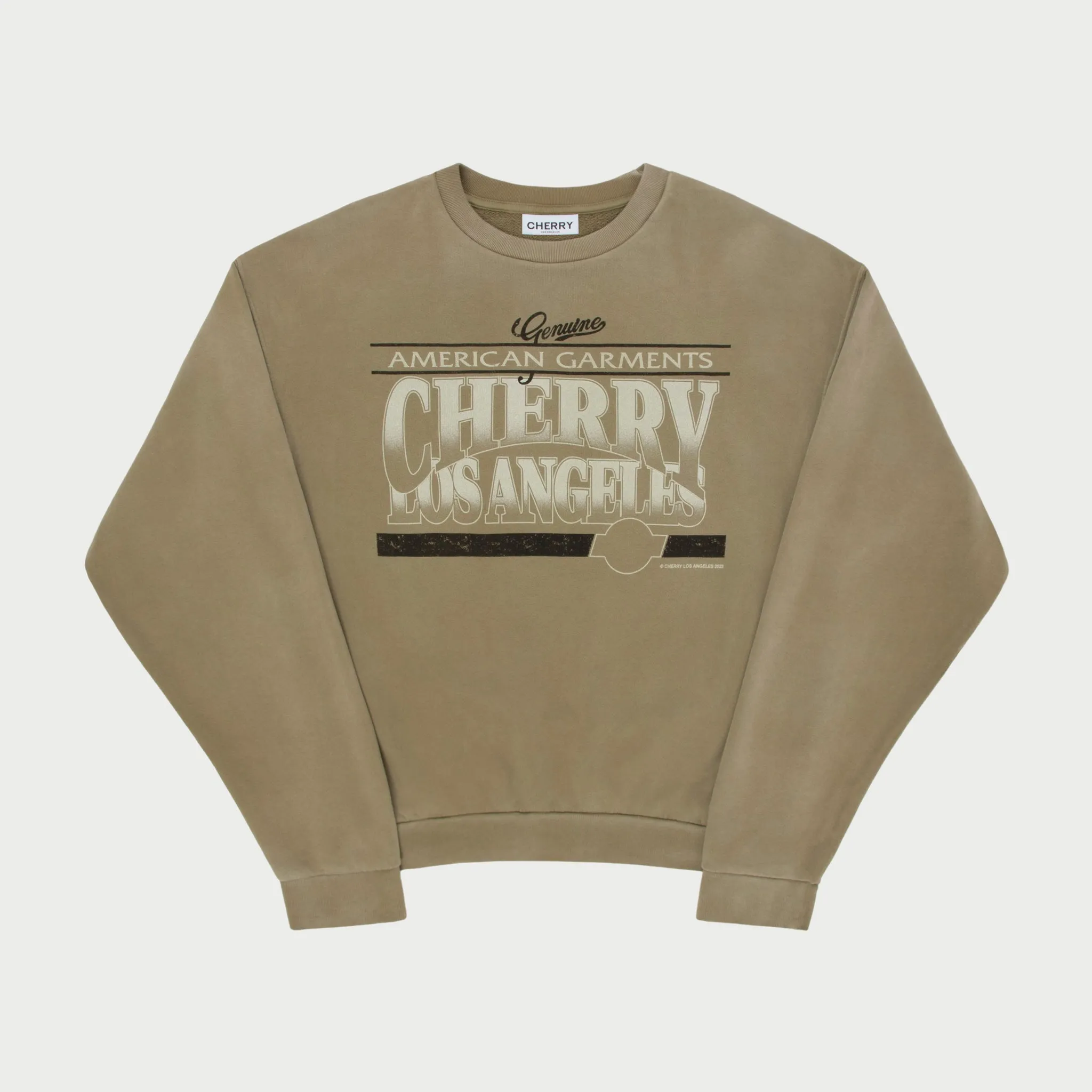 American Garments Crewneck (Olive)