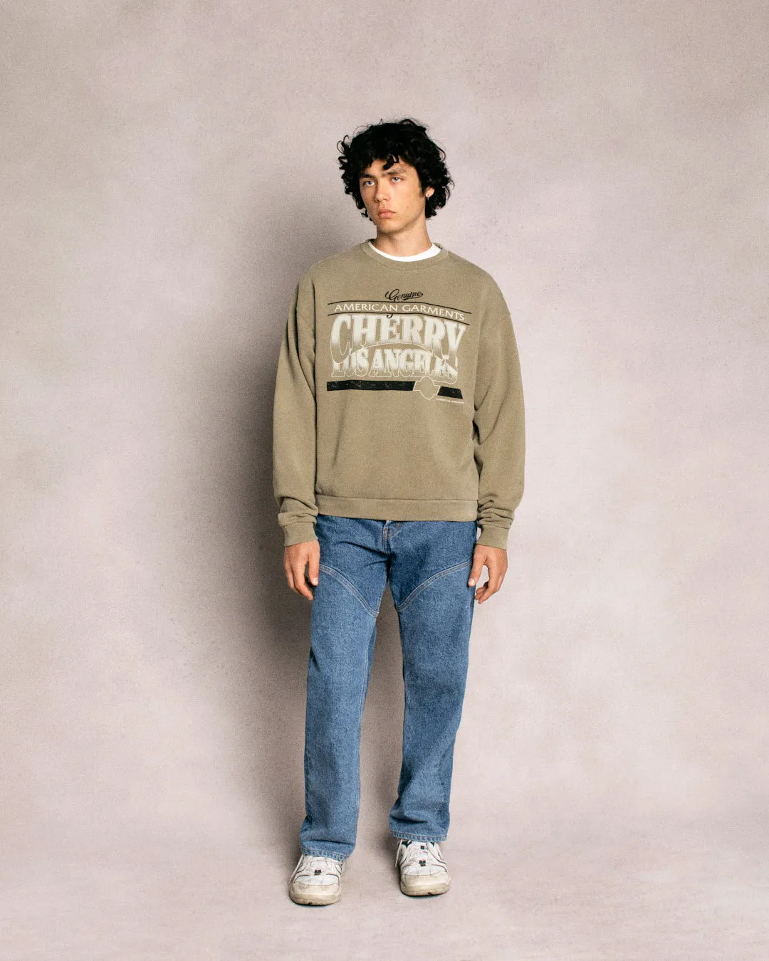 American Garments Crewneck (Olive)