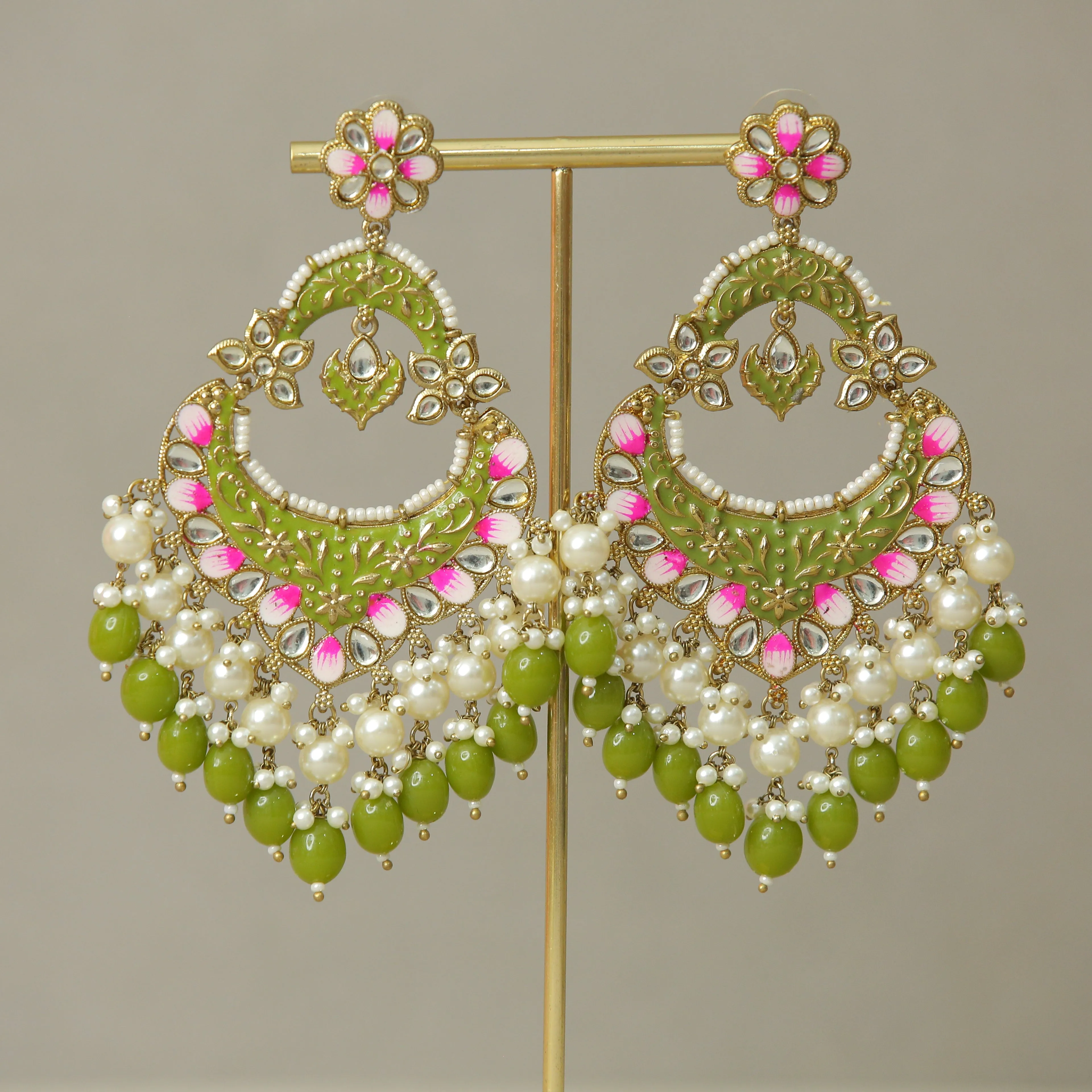 Anushka Kundan Earrings