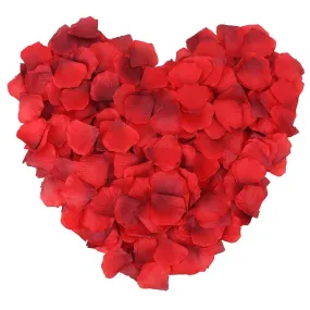 Artificial Silk Rose Petals Decoration for Wedding & Bridal Events Red Dark Red for Valentines Day