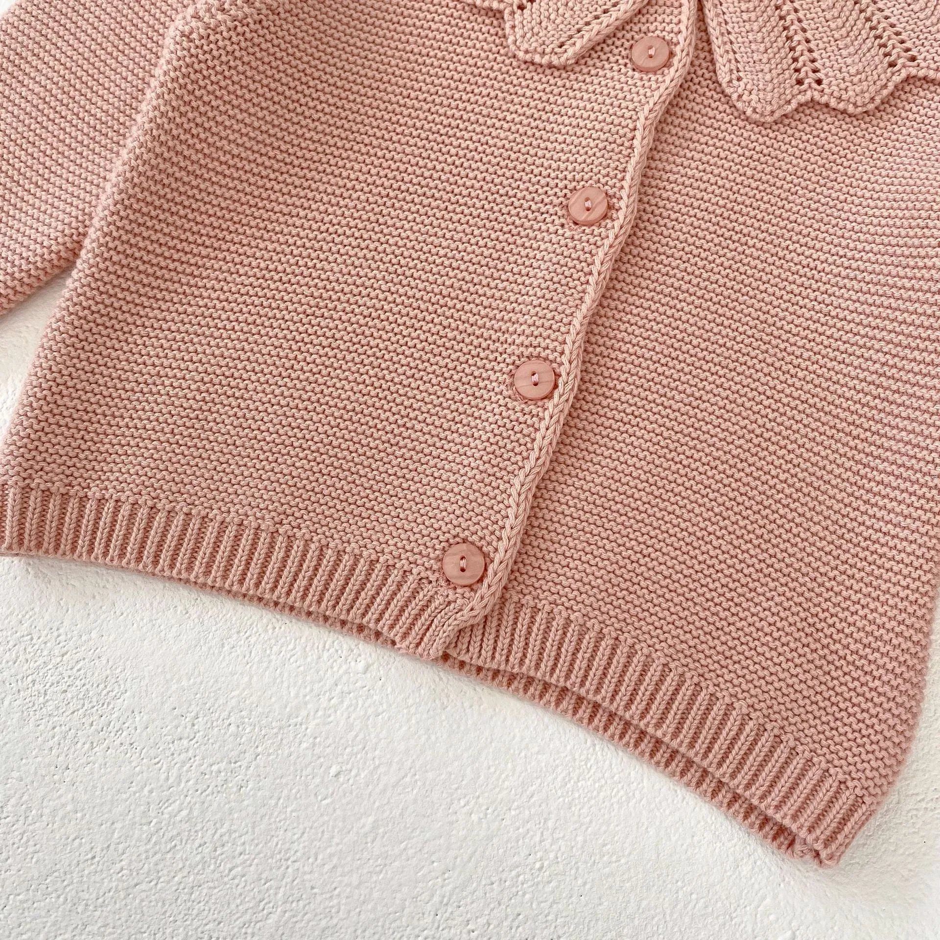 Baby Kid Girls Solid Color Cardigan Wholesale 230828296