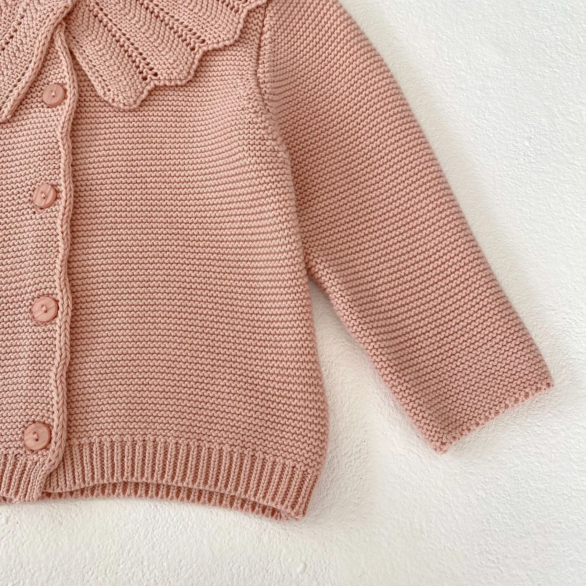 Baby Kid Girls Solid Color Cardigan Wholesale 230828296