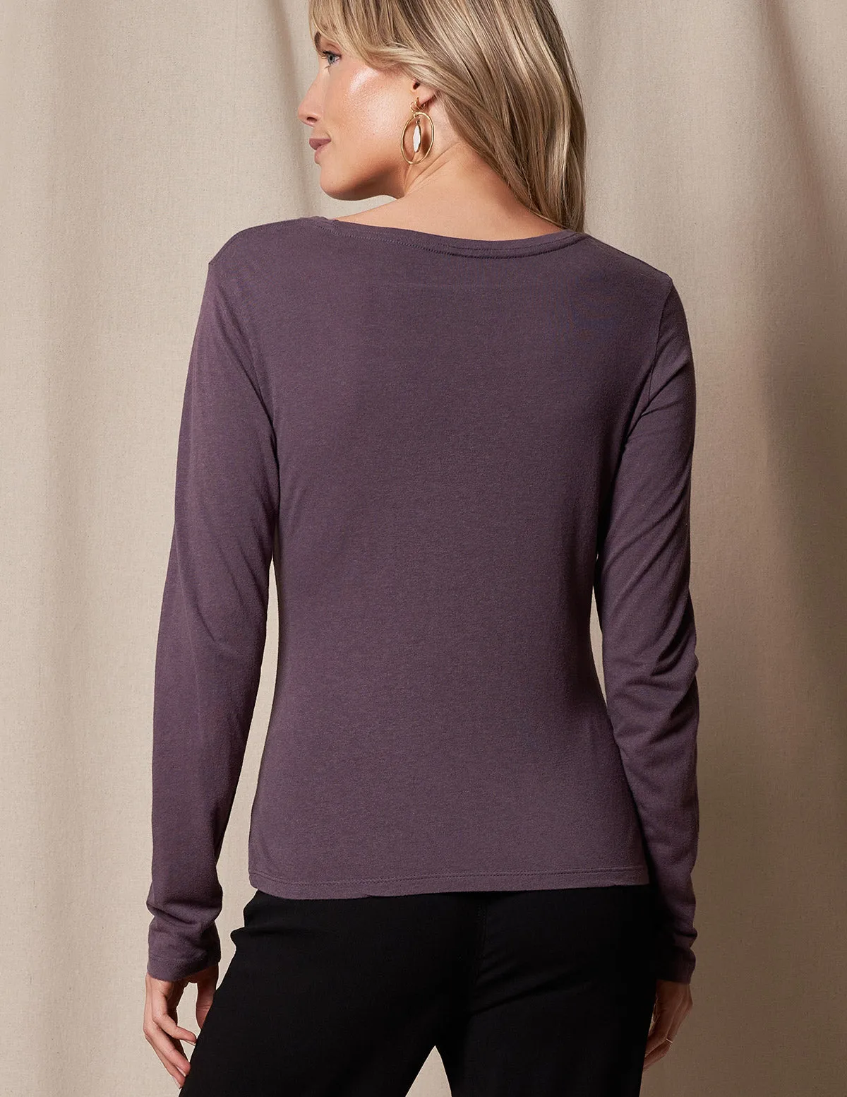 Bamboo/Cotton Long Sleeve Women's Tee