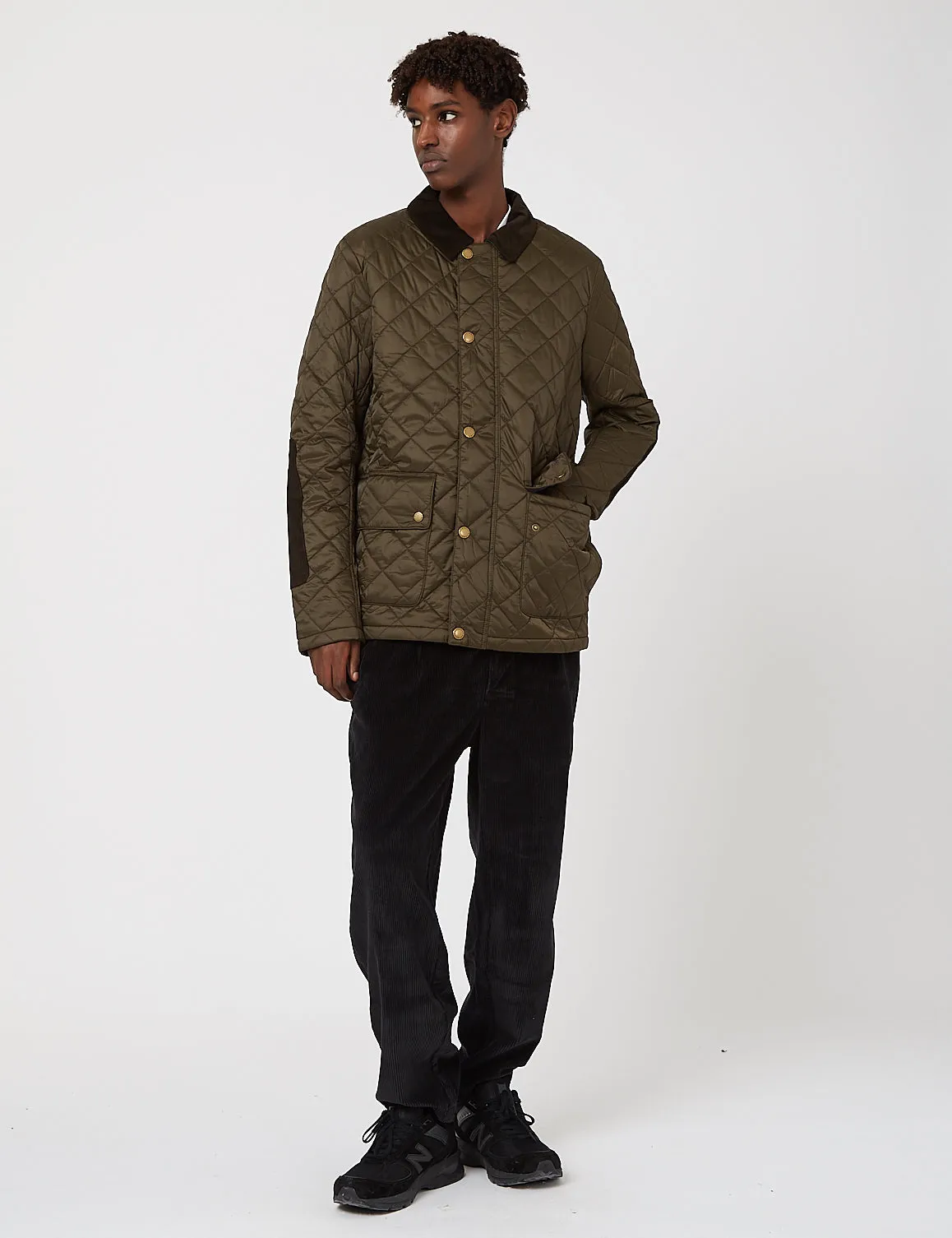 Barbour Diggle Quilted Jacket - Olive/Seaweed