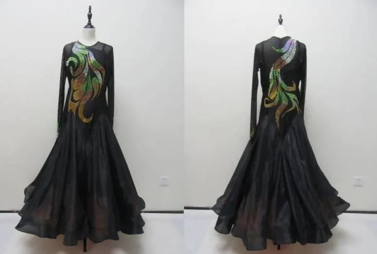 Black Dress For Ballroom