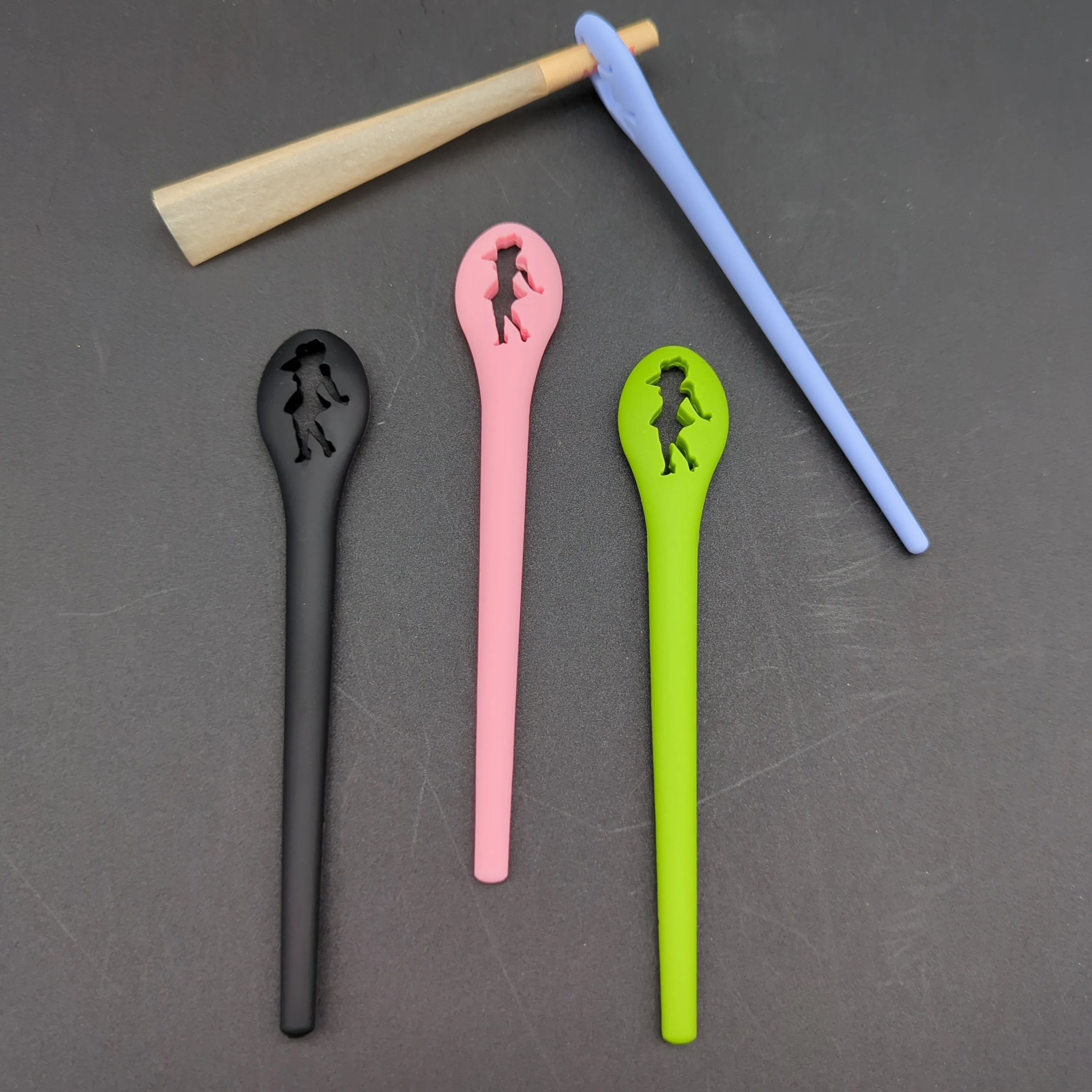 Blazy Susan Silicone Poker and Roach Tool | 5.2