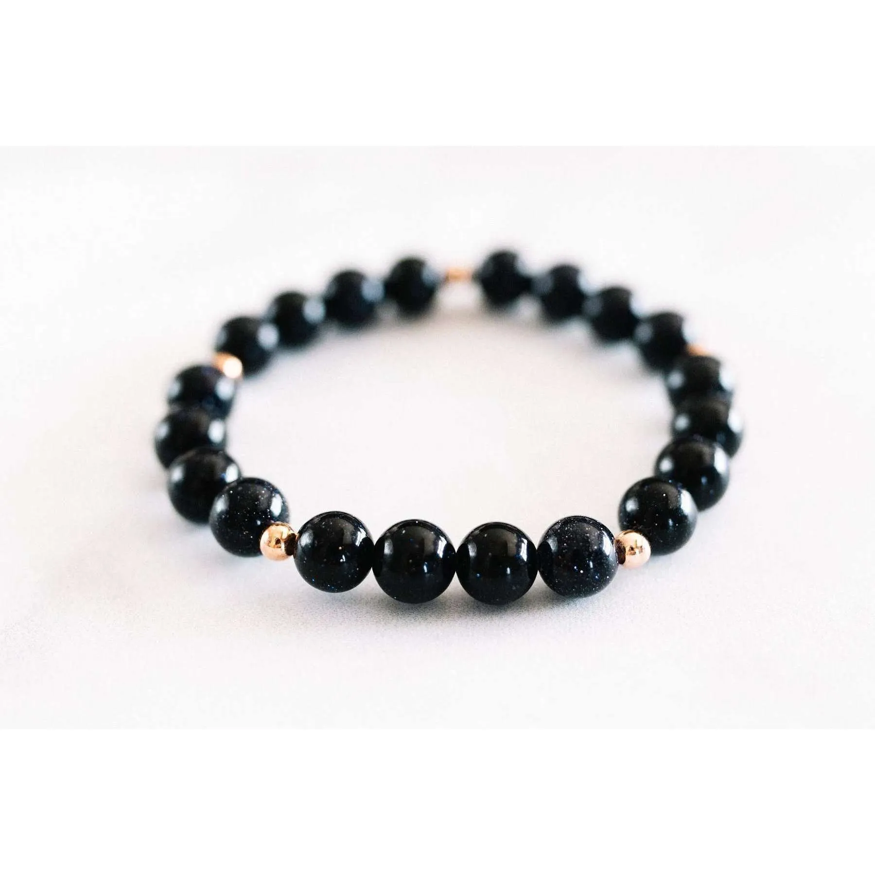 Blue Goldstone Bracelet