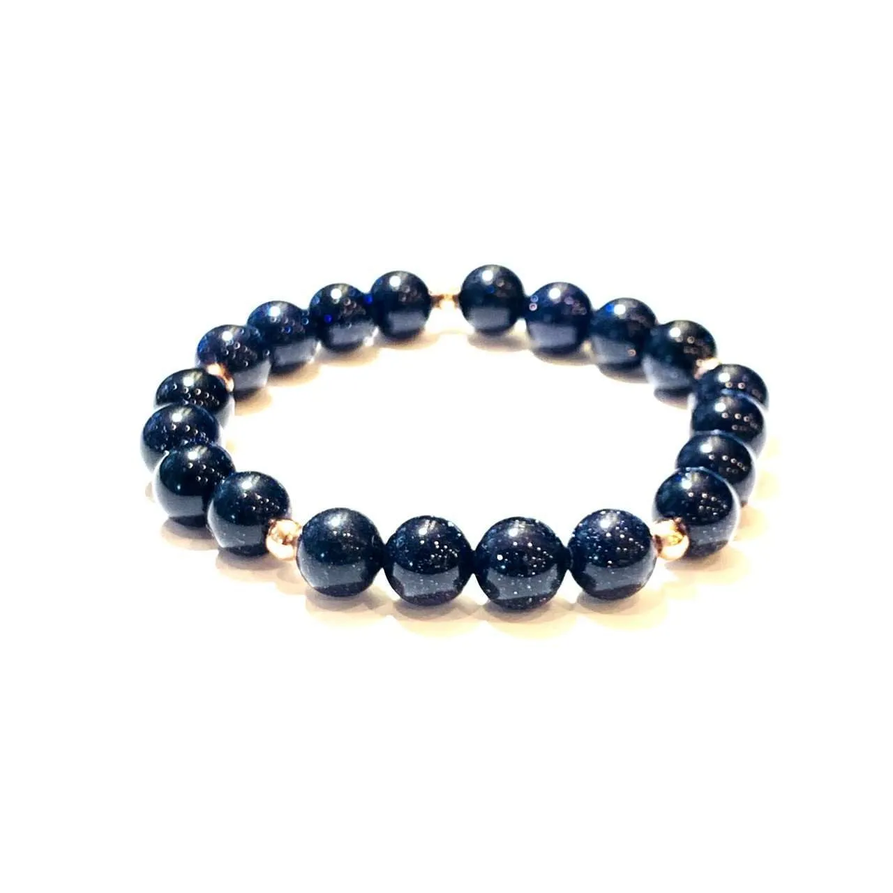 Blue Goldstone Bracelet