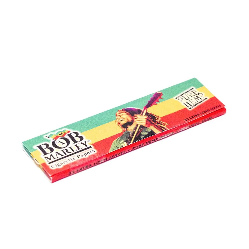 Bob Marley King Size Hemp Papers - 33 Leaves