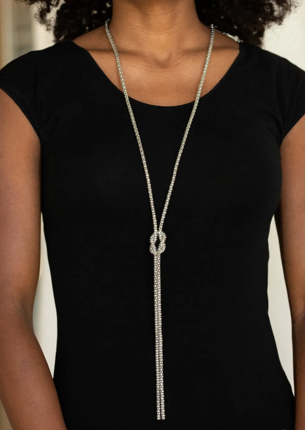 Born Ready Silver Necklace Set