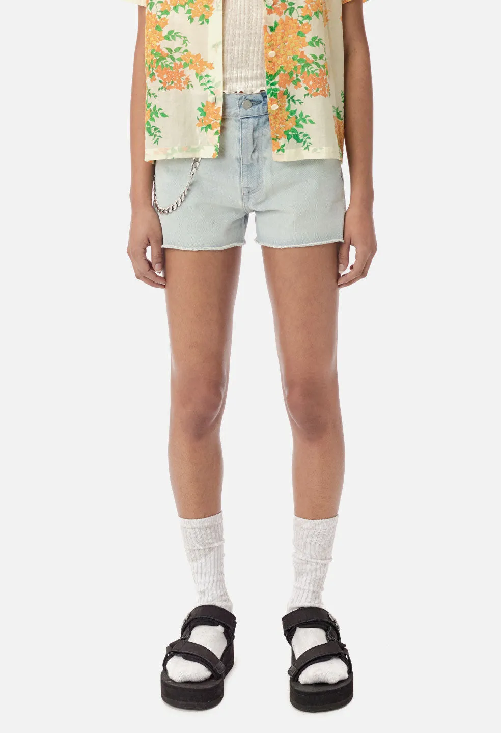 Brady Denim Shorts / Dust