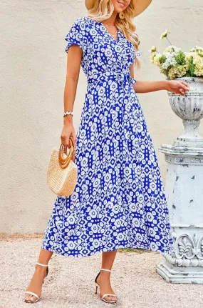 Callie Boho Dress | Blue