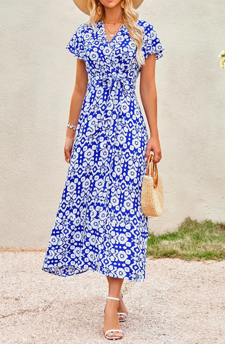 Callie Boho Dress | Blue