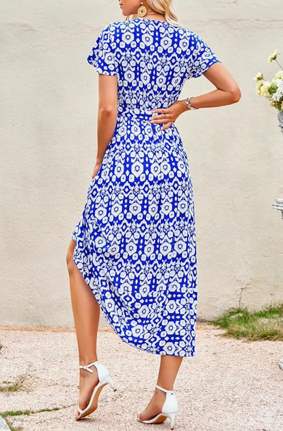 Callie Boho Dress | Blue