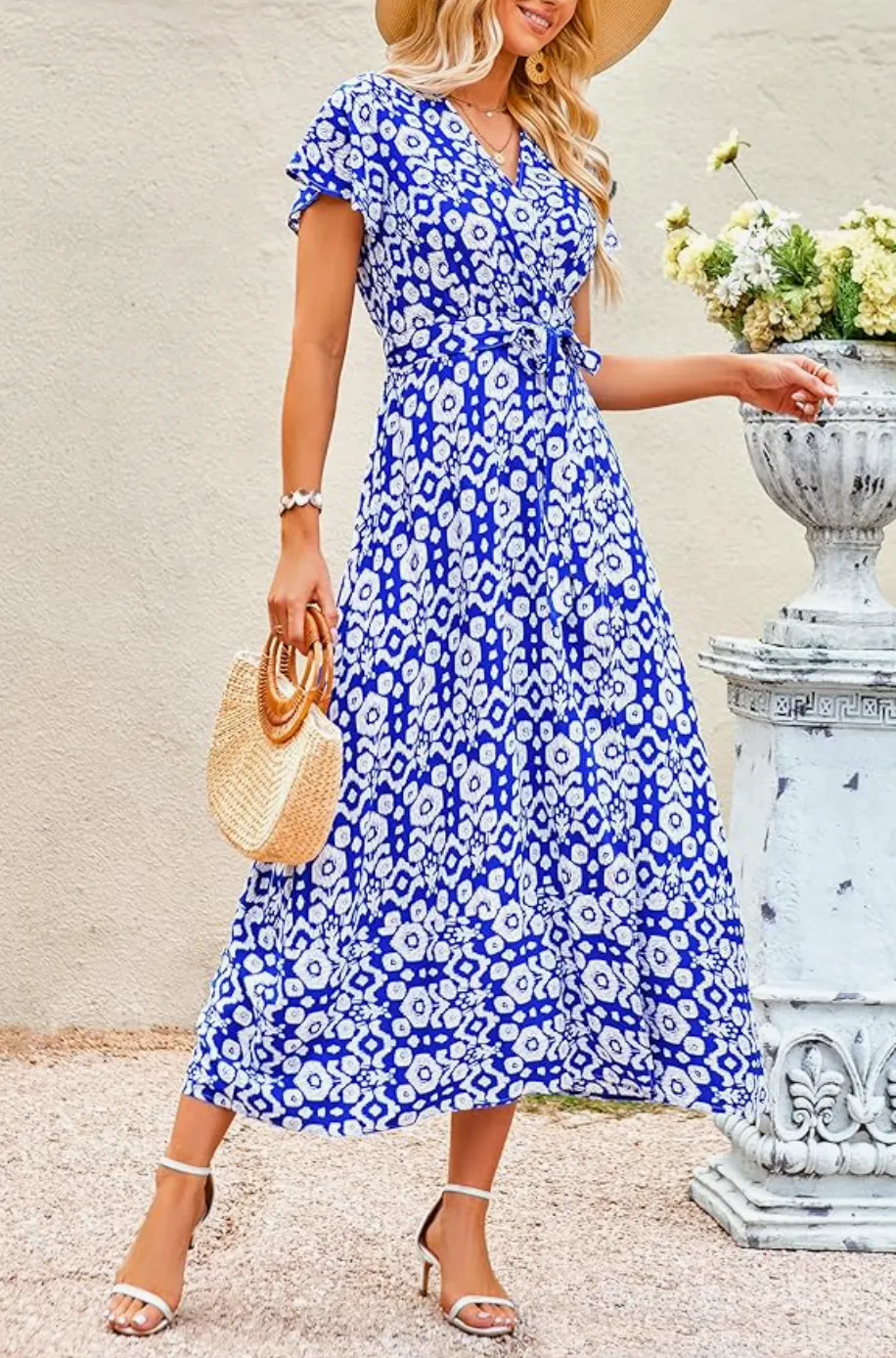 Callie Boho Dress | Blue