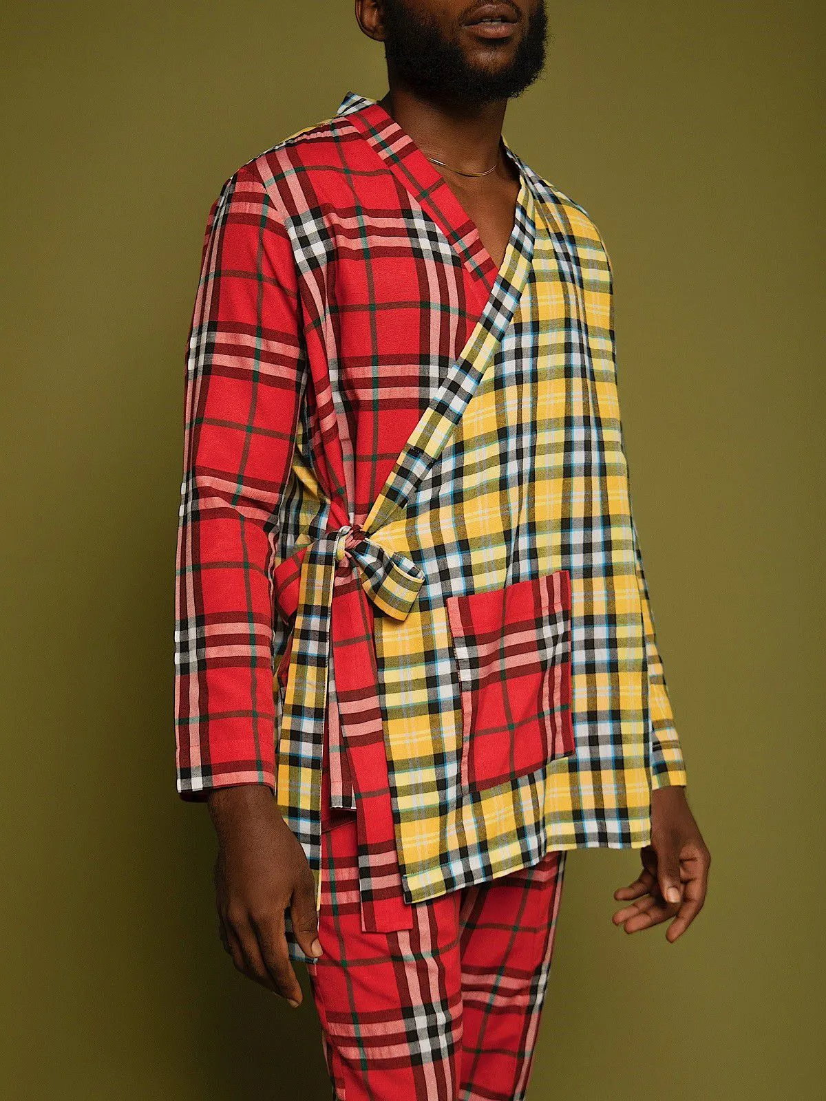 Casj Vol 2 Check Wrap Shirt