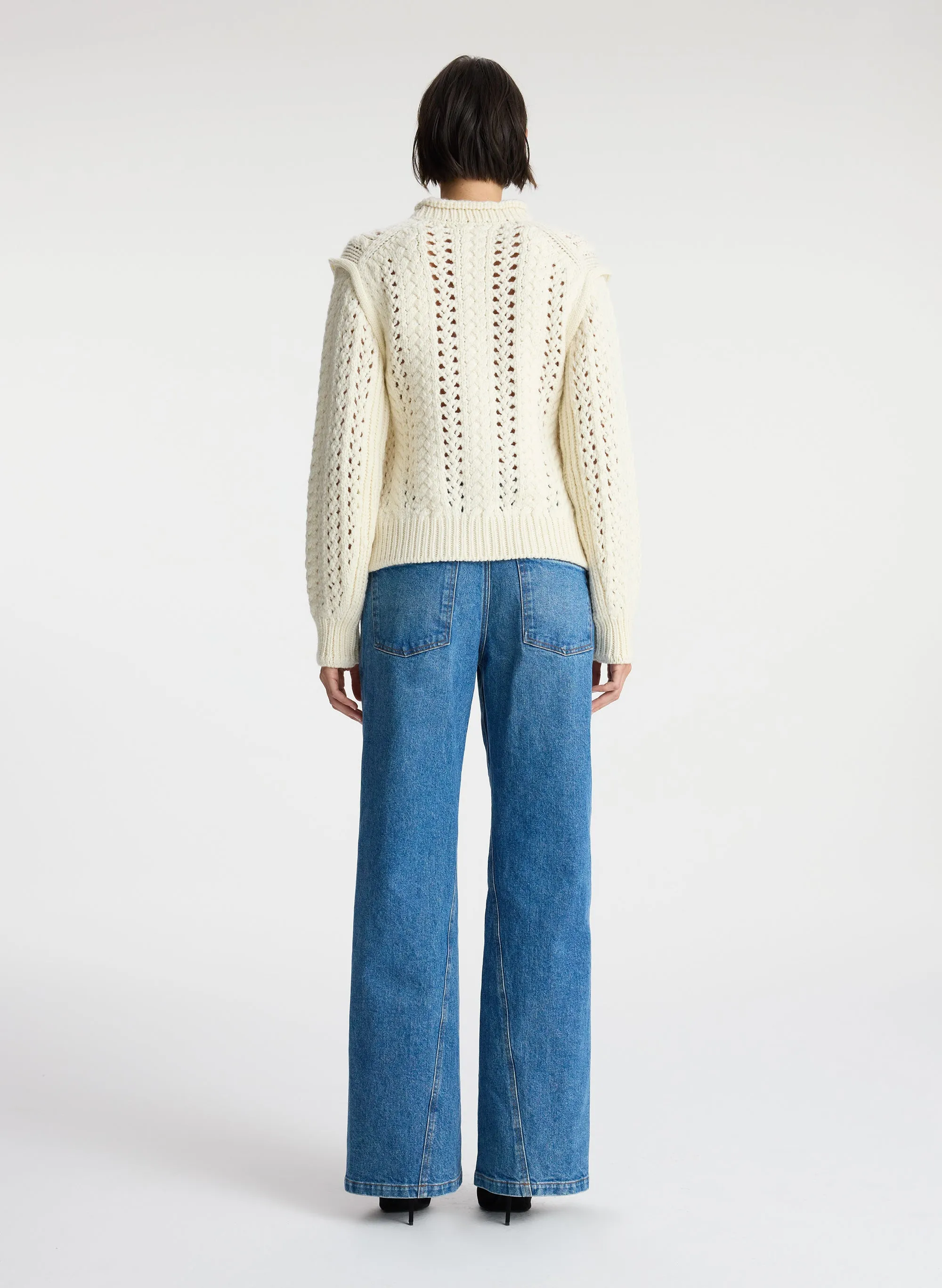 Chandler Cotton Cable Sweater