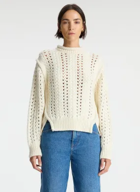 Chandler Cotton Cable Sweater