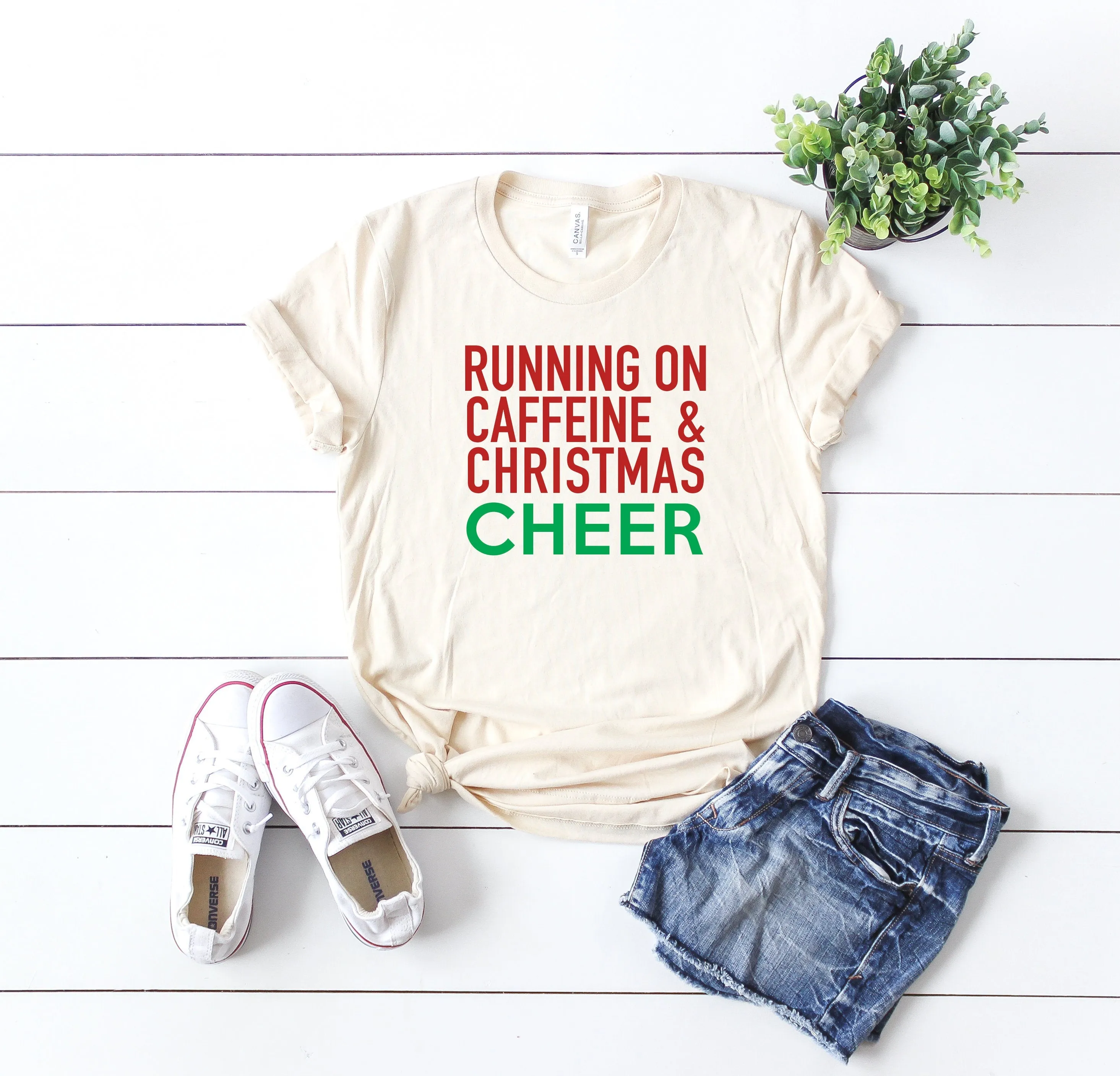 Christmas cheer t-shirt, Funny Christmas t-shirt,  Christmas party shirt, Cute Women's Christmas shirt, Christmas top, Women's Holiday tee