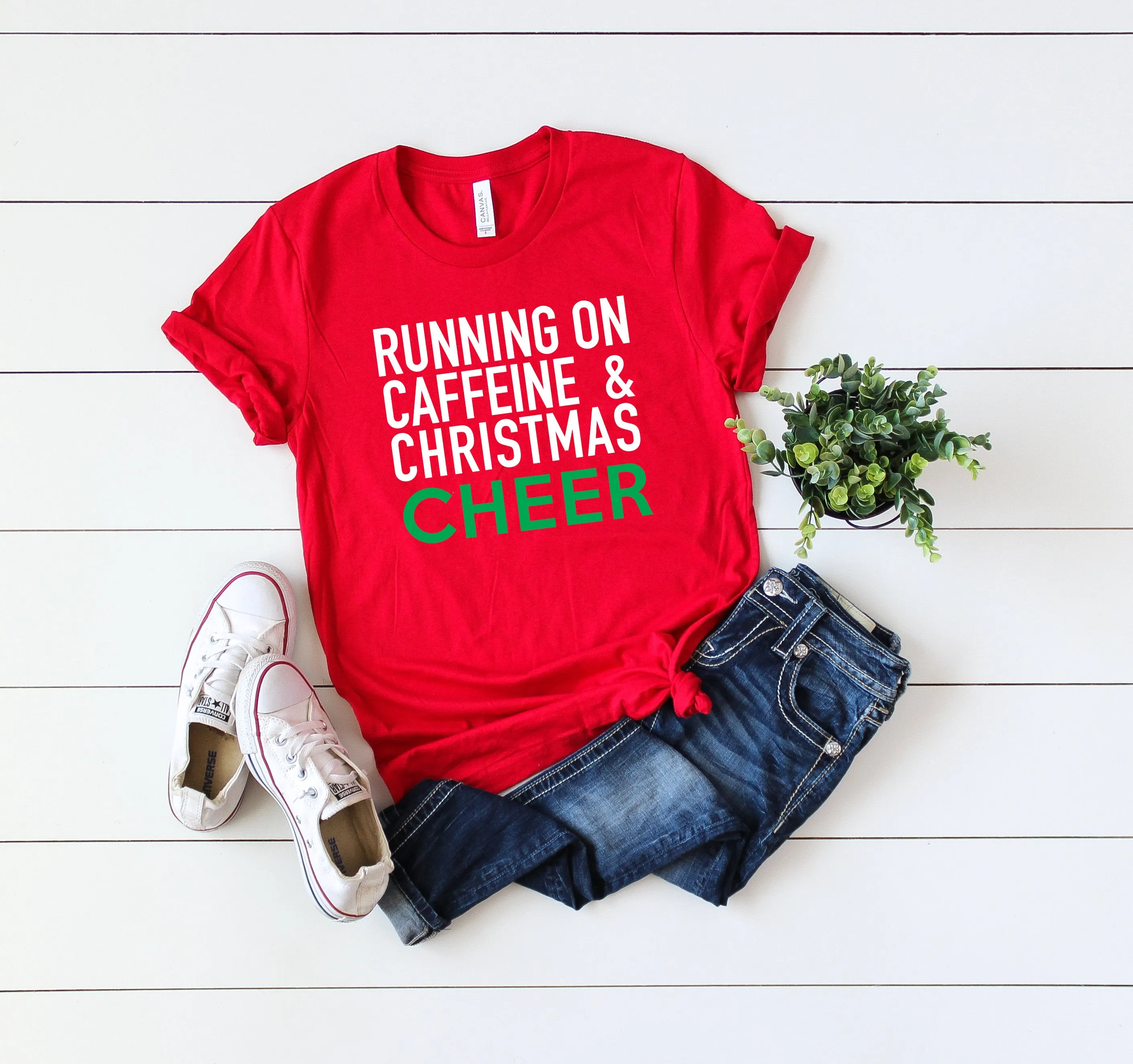 Christmas cheer t-shirt, Funny Christmas t-shirt,  Christmas party shirt, Cute Women's Christmas shirt, Christmas top, Women's Holiday tee