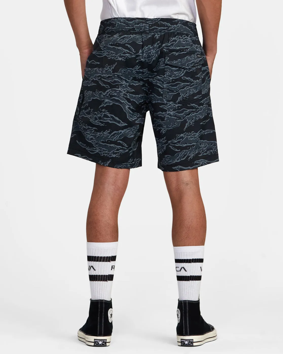 Civic Hybrid 18 Boardshorts - Black Camo