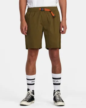 Civic Hybrid 18 Boardshorts - Tobacco