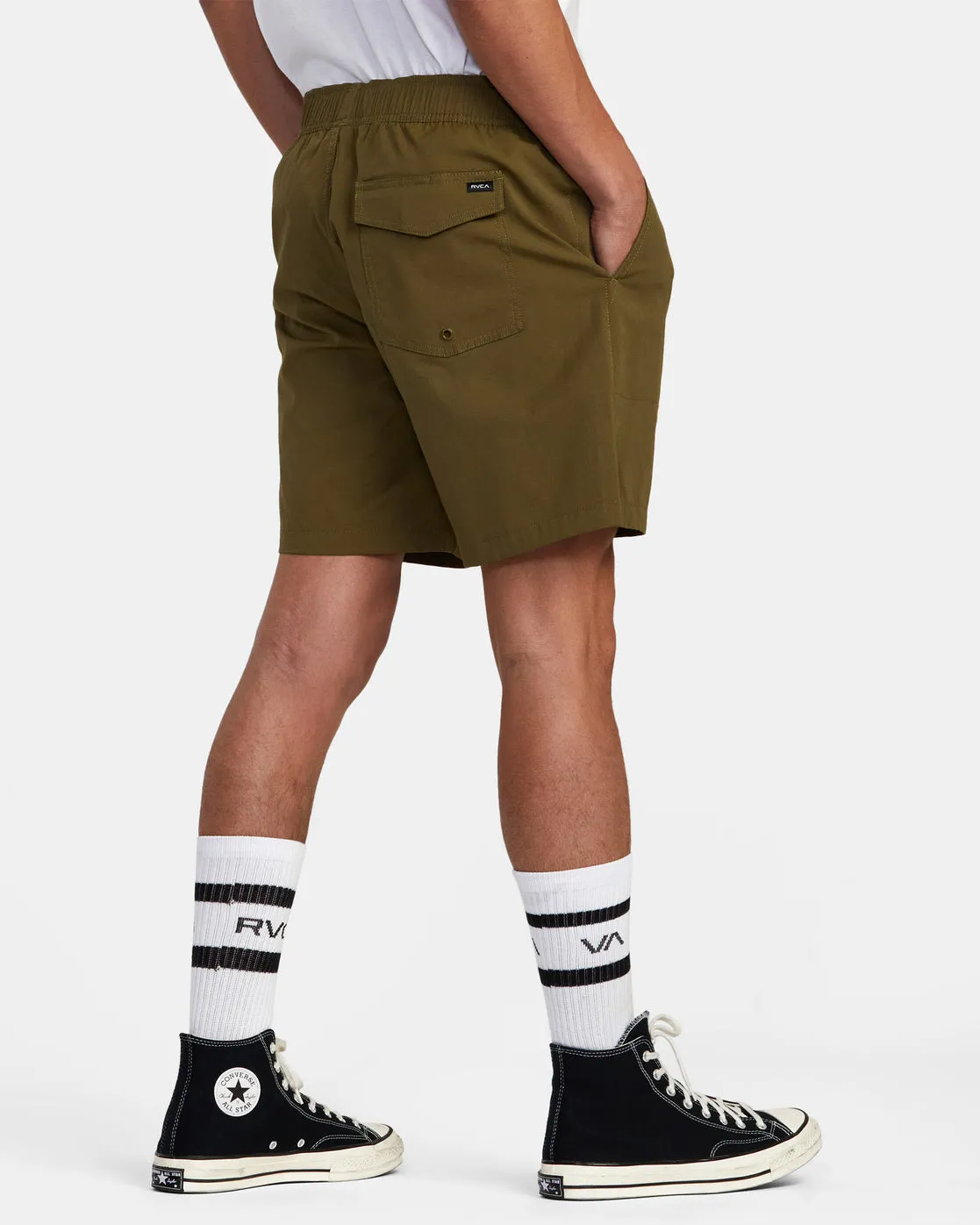 Civic Hybrid 18 Boardshorts - Tobacco