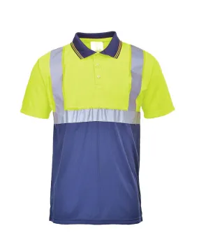 Class 1 ANSI/ISEA 107 Hi-Vis Two-Tone Polo Shirt